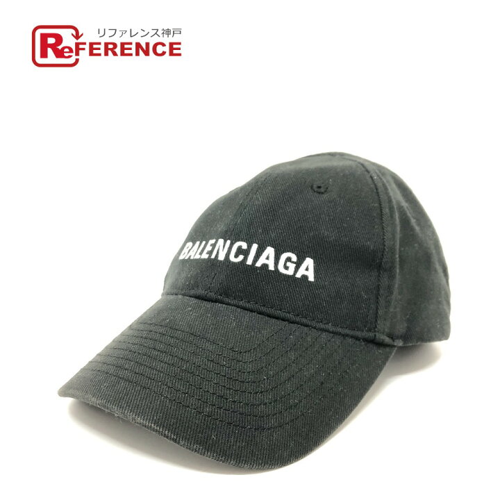 楽天市場】BALENCIAGA バレンシアガ ロゴ 帽子 ベースボールキャップ 
