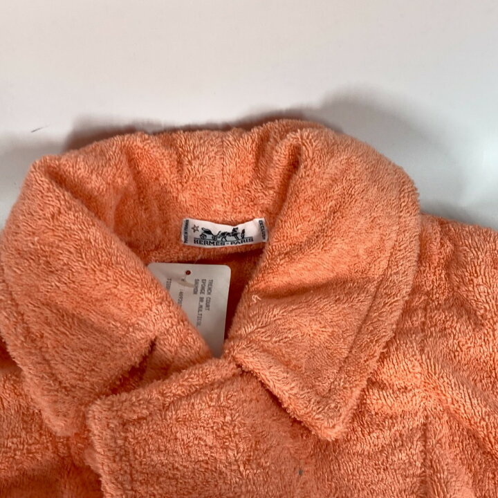 楽天市場】HERMES エルメス パイル ルームウェア 長袖 ガウン ルーム 