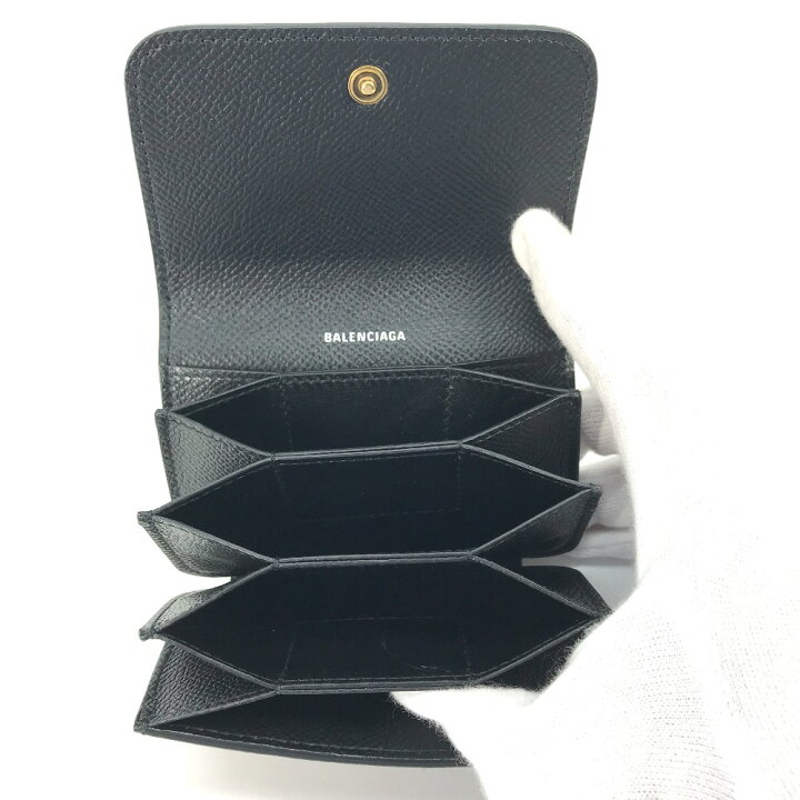 楽天市場】BALENCIAGA バレンシアガ 594225 ウォレット ロゴ 名刺入れ 
