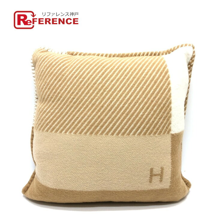 楽天市場】HERMES エルメス H103423M クッション 《Hリヴィエラ》 雑貨 