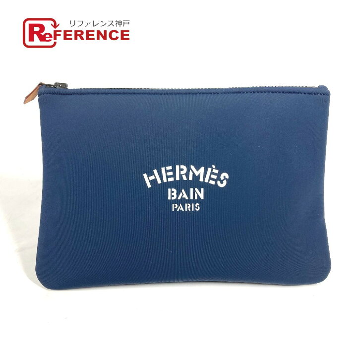 楽天市場】HERMES エルメス フラットポーチ ネオバンポーチMM クラッチ 
