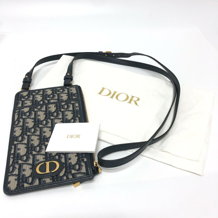 楽天市場】Dior ディオール オブリーグ フォンケース ウォレット 斜め 