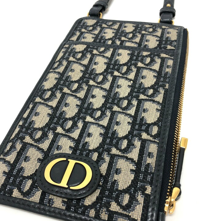 楽天市場】Dior ディオール オブリーグ フォンケース ウォレット 斜め 