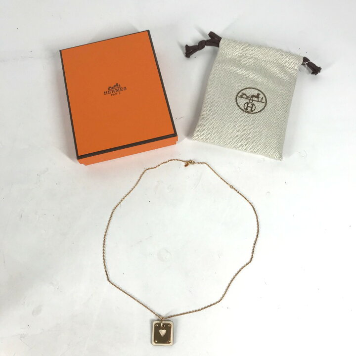 楽天市場】HERMES エルメス アクセサリー アスドゥクールPM ハート 