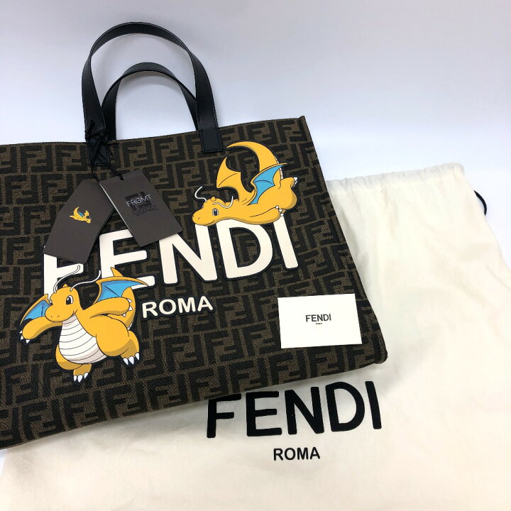 楽天市場】FENDI フェンディ ズッカ ポケモン カイリュー 2WAY  