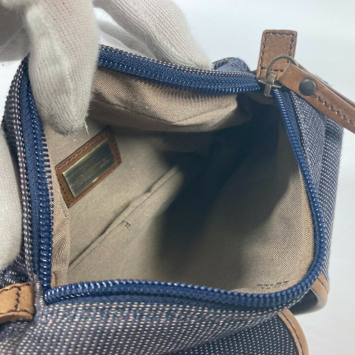 楽天市場】FENDI フェンディ デニム レインボー ロゴ FF クロス 