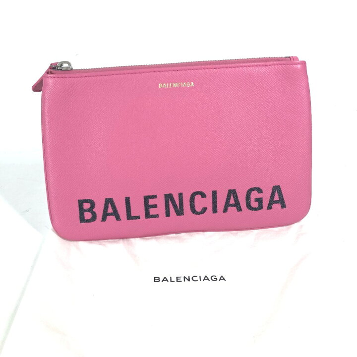 楽天市場】BALENCIAGA バレンシアガ 545773 ロゴ VILLE ヴィル ポーチ 