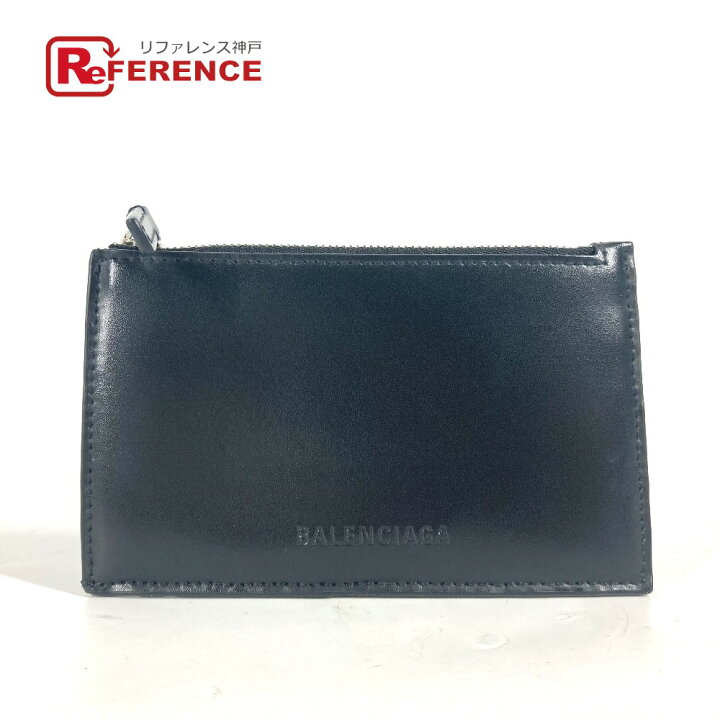 楽天市場】BALENCIAGA バレンシアガ 664044 ロゴ コインカードホルダー  