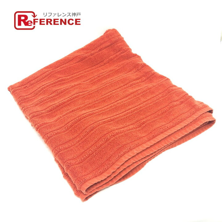 □極美品□ HERMES エルメス ラビリンス コットン100％ タオル  