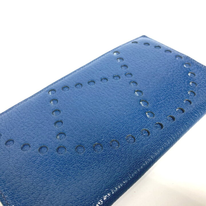 楽天市場】HERMES エルメス ロングウォレット エブリン パンチングロゴ  