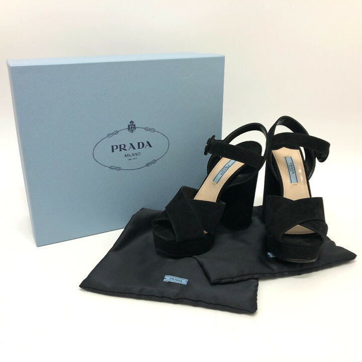 楽天市場】PRADA プラダ 1XP882 ストラップ 靴 シューズ ベルト ヒール  