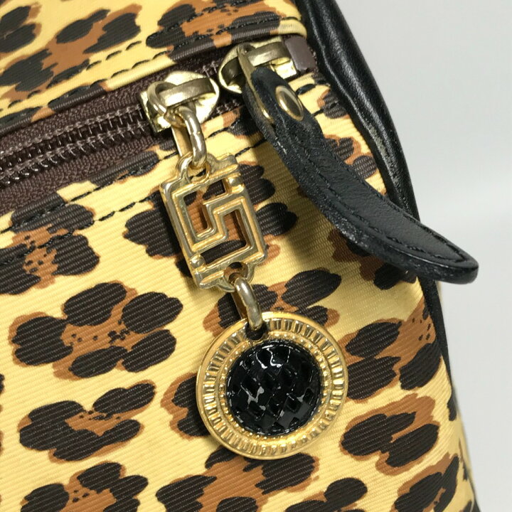楽天市場】VERSACE ヴェルサーチ レオパード 豹柄 ヒョウ 旅行バッグ 