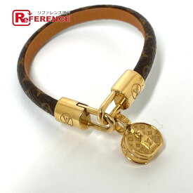 LOUIS VUITTON ルイヴィトン M6442F モノグラム ブレスレット・LV トリビュート ボワット シャポー アクセサリー ブレスレット モノグラムキャンバス レディース ブラウン 【中古】