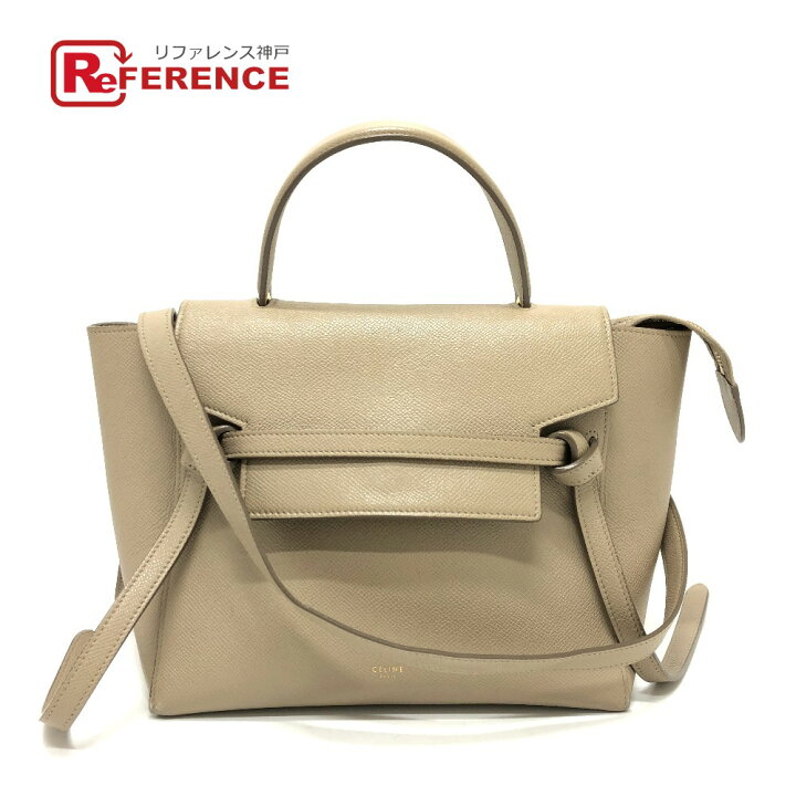 楽天市場】CELINE セリーヌ 189153 ベルトバッグ マイクロ 2WAYバッグ 