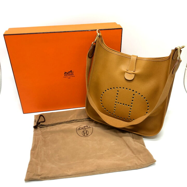 楽天市場】HERMES エルメス エブリン1 GM バッグ カバン 斜め掛け 
