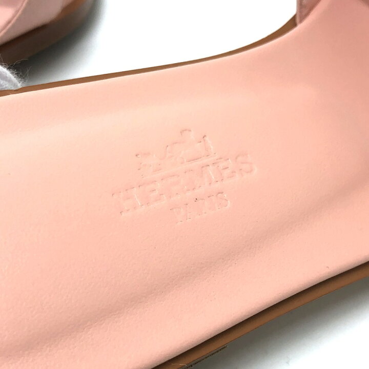 楽天市場】HERMES エルメス オラン フラットサンダル 靴 スリッパ  