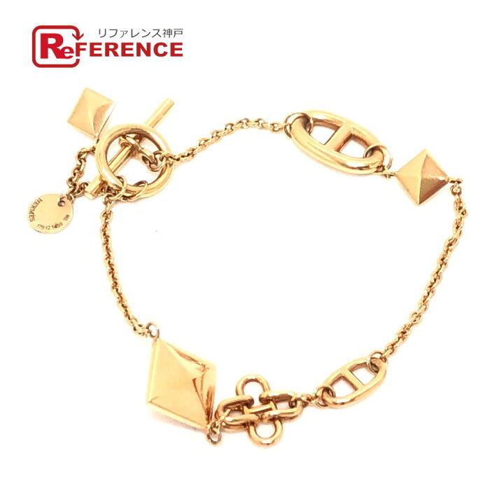 楽天市場】HERMES エルメス 750PG シェーヌダンクル メドール ロンド  