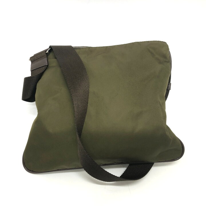 楽天市場】PRADA プラダ トライアングルロゴ 斜め掛け 肩掛け  