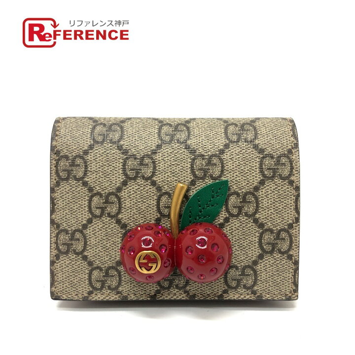 楽天市場】GUCCI グッチ 476050 GGスプリーム チェリー GG ライン 