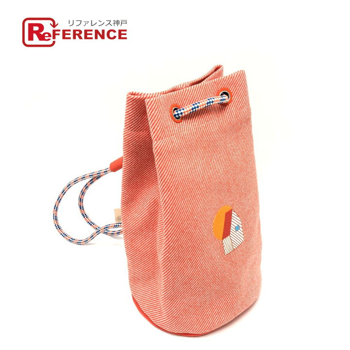 楽天市場】HERMES エルメス エポペ ダッフルバッグ 巾着 バッグ カバン  