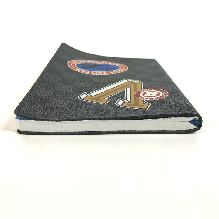 楽天市場】LOUIS VUITTON ルイヴィトン ダミエグラフィット ロゴ メモ  