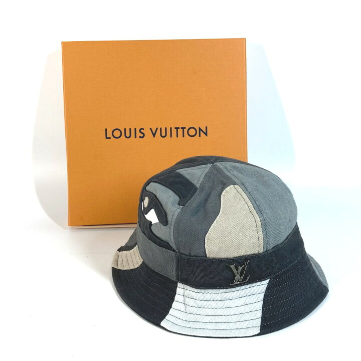 楽天市場】LOUIS VUITTON ルイヴィトン M7186L バケットハット LV
