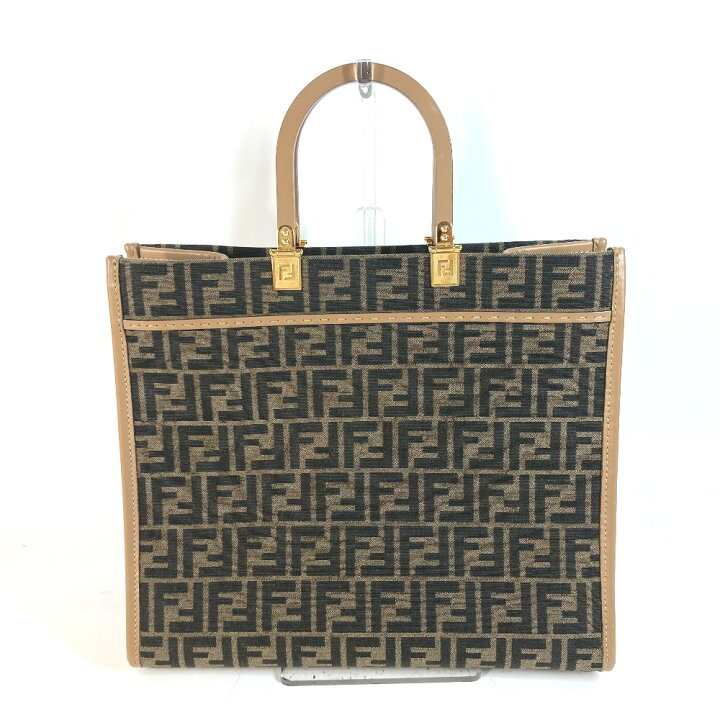 楽天市場】FENDI フェンディ 8BH386 サンシャイン ミディアム トート 