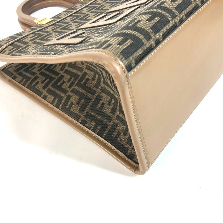 楽天市場】FENDI フェンディ 8BH386 サンシャイン ミディアム トート  