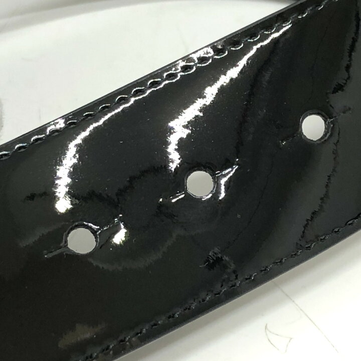 楽天市場】LOUIS VUITTON ルイヴィトン MP144 ベルト パテントレザー 