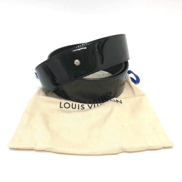 楽天市場】LOUIS VUITTON ルイヴィトン MP144 ベルト パテントレザー 