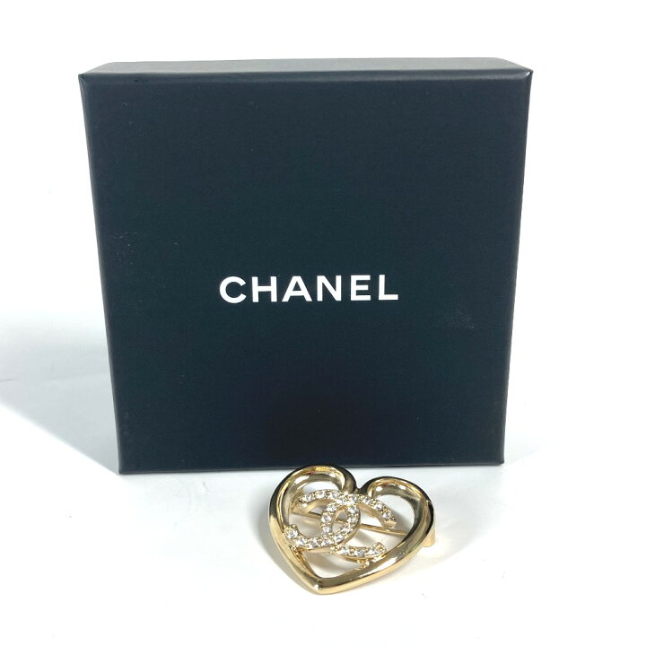 楽天市場】CHANEL シャネル P23C CC ココマーク ハート ラインストーン 