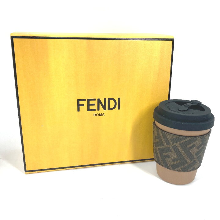 楽天市場】FENDI フェンディ 7AL076 ズッカ カップ ロゴ コーヒー 