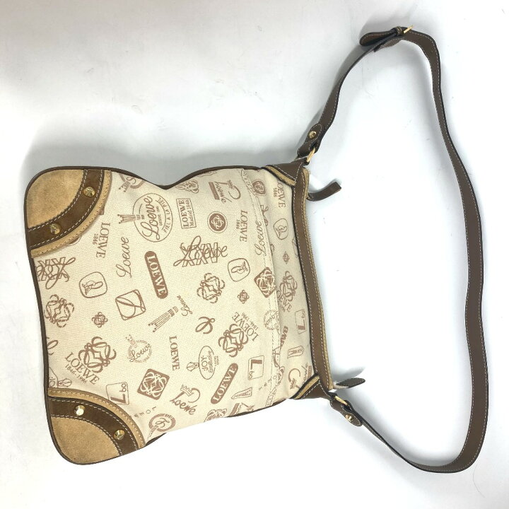 楽天市場】LOEWE ロエベ カバン 斜め掛け 160周年 ロゴ ショルダー  