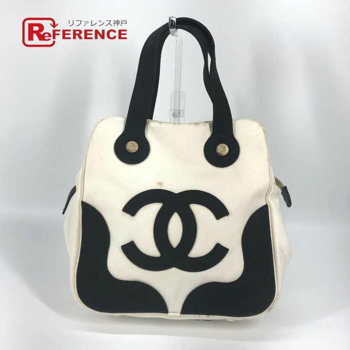 楽天市場】CHANEL シャネル バイカラー CC ココマーク マシュマロ 