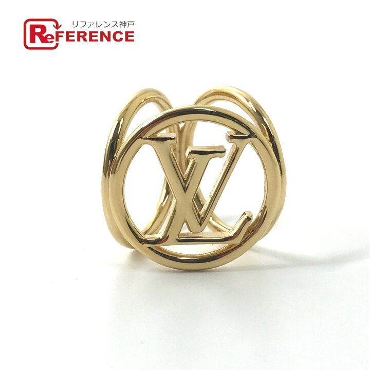 楽天市場】LOUIS VUITTON ルイヴィトン M64289 LVロゴ ビジュー 