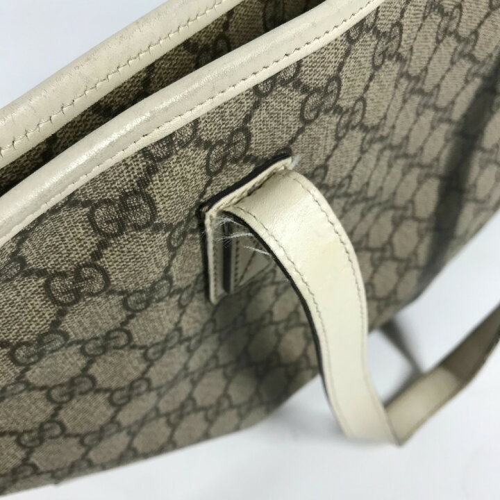 楽天市場】GUCCI グッチ 211137 GGスプリーム カバン トートバッグ  