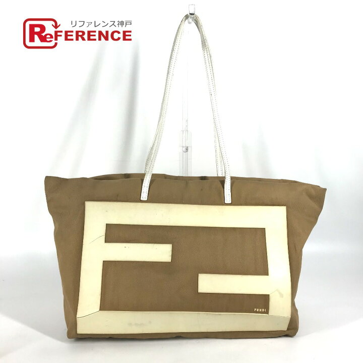 楽天市場】FENDI フェンディ 8BH185 FFロゴ ビッグロゴ トートバッグ 
