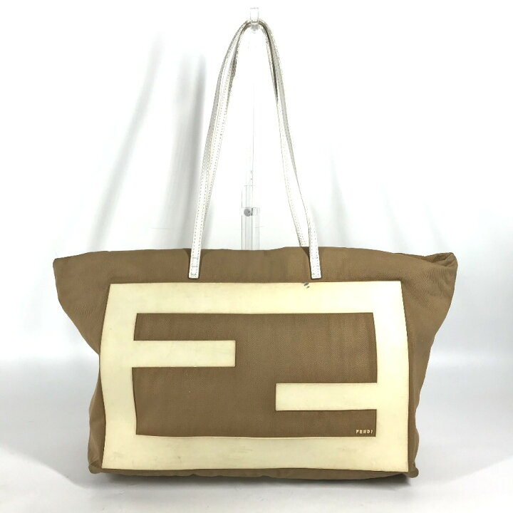 楽天市場】FENDI フェンディ 8BH185 FFロゴ ビッグロゴ トートバッグ 