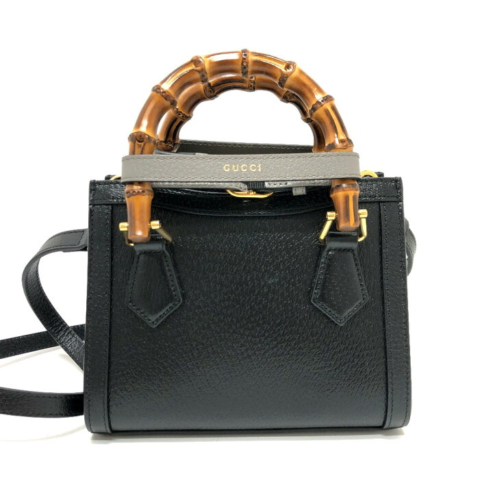 楽天市場】GUCCI グッチ 655661 ダイアナ ミニバンブー 3WAY  