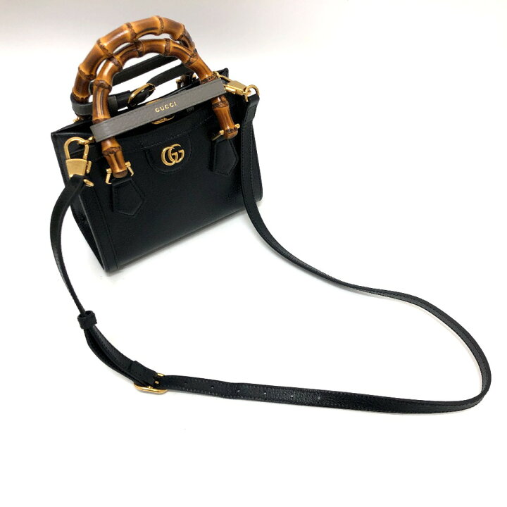 楽天市場】GUCCI グッチ 655661 ダイアナ ミニバンブー 3WAY  