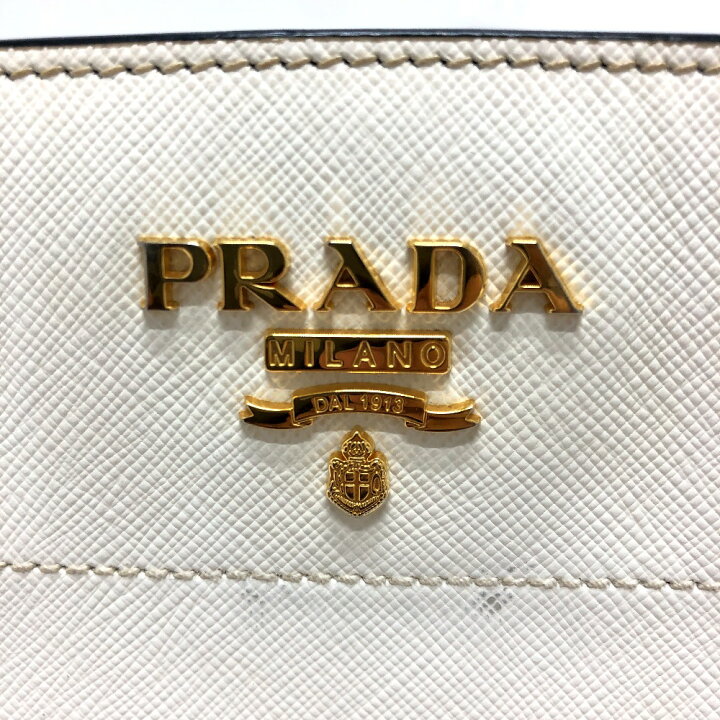 楽天市場】PRADA プラダ 1BH104 ロゴ バイカラー ショルダーバック  