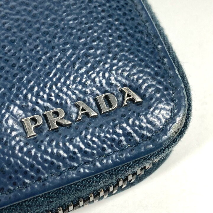 楽天市場】PRADA プラダ 2ML220 ロゴ トラベルケース ラウンド  