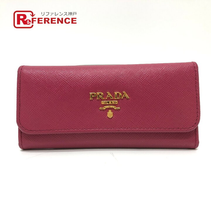 楽天市場】PRADA プラダ 1M0223 ロゴ 6連 キーケース サフィアーノ 