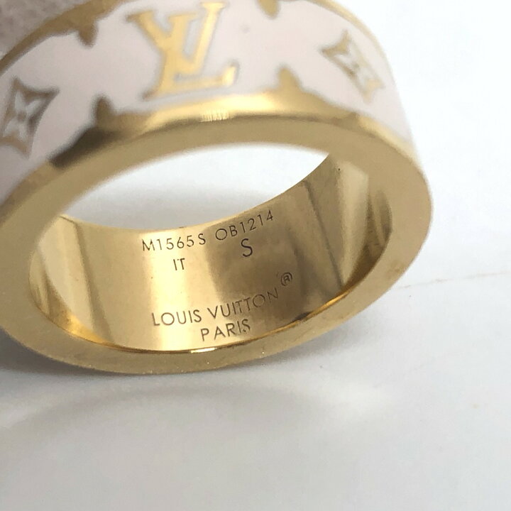 楽天市場】LOUIS VUITTON ルイヴィトン M1565S リング・ナノ グラム 