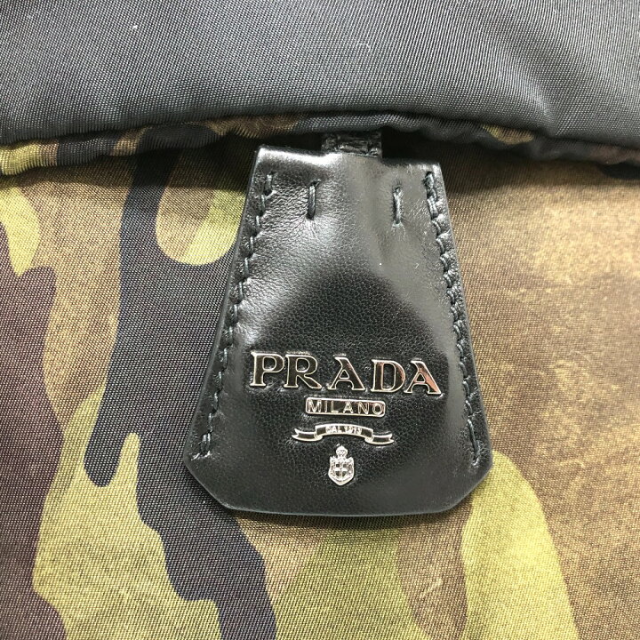 楽天市場】PRADA プラダ B1959 カモフラ 迷彩 2WAY 肩掛け 斜め掛け  
