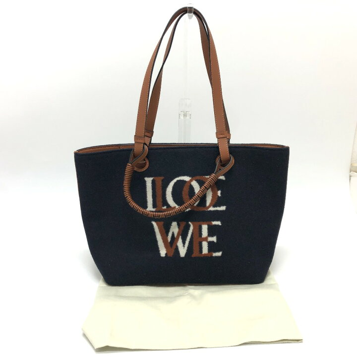 楽天市場】LOEWE ロエベ A717S72X13 LOVE SMALL トートバッグ ロゴ