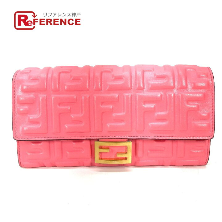 楽天市場】FENDI フェンディ 8M0251 ズッカ バゲット コンチネンタル  