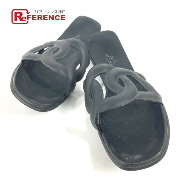 楽天市場】HERMES エルメス アロハ ビーチサンダル フラットサンダル  