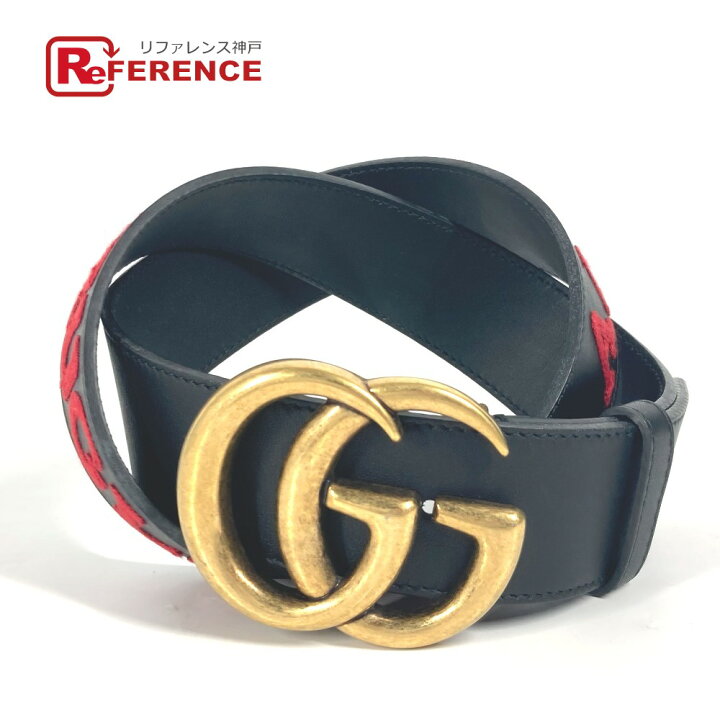 楽天市場】GUCCI グッチ 400593 GG ロゴ アクセサリー ベルト レザー  