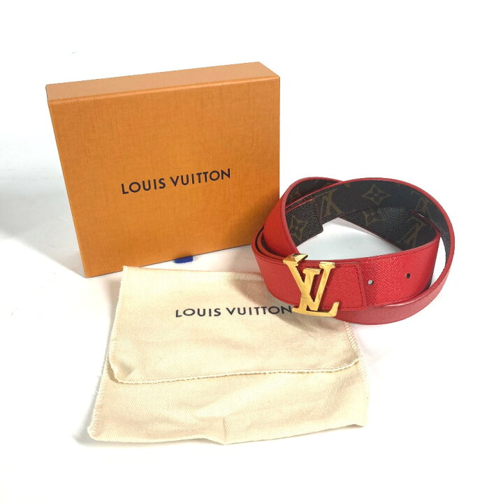 楽天市場】LOUIS VUITTON ルイヴィトン M0322W モノグラム ベルト・LV  